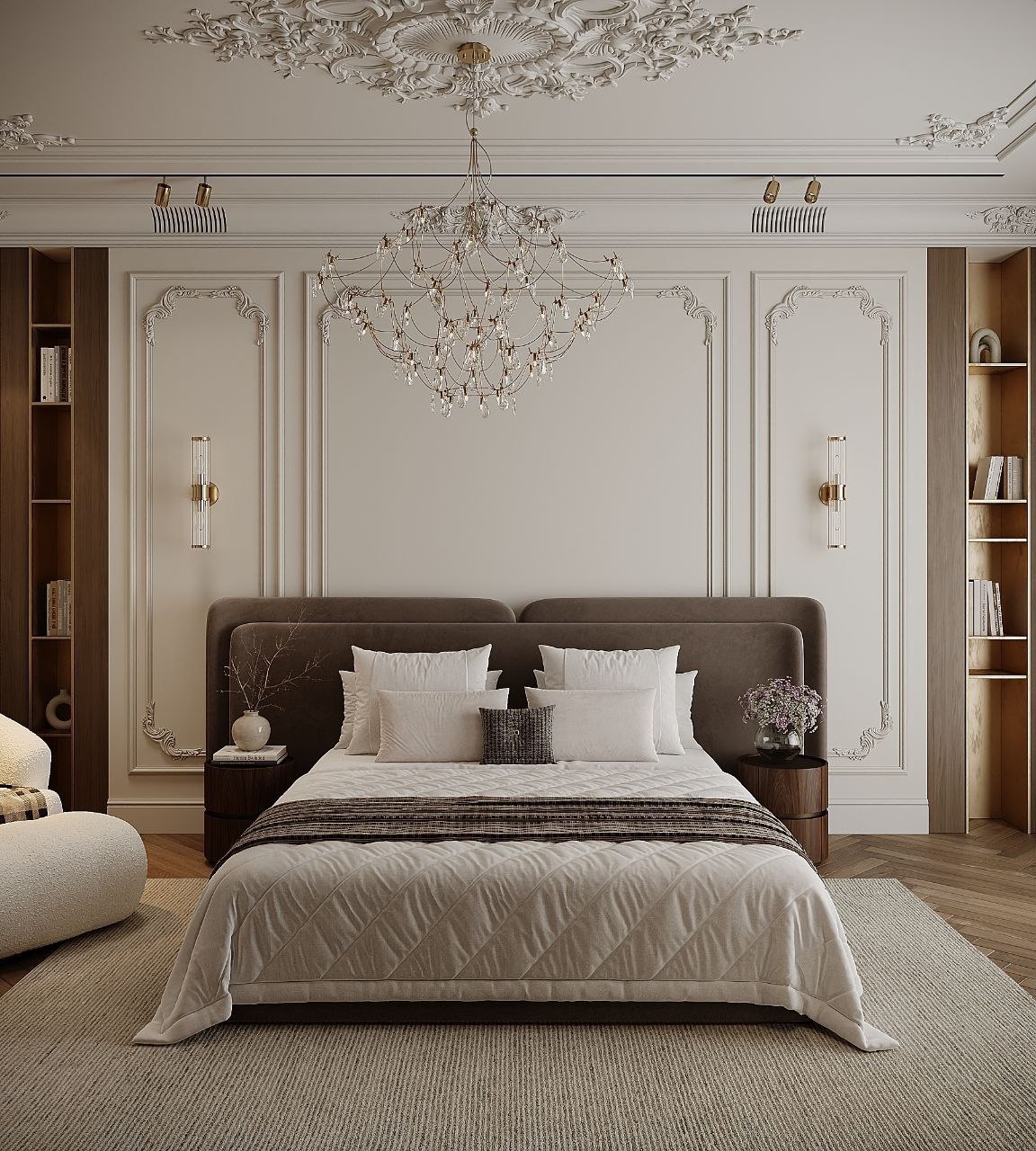Luxury Bedroom — Vanity Area
